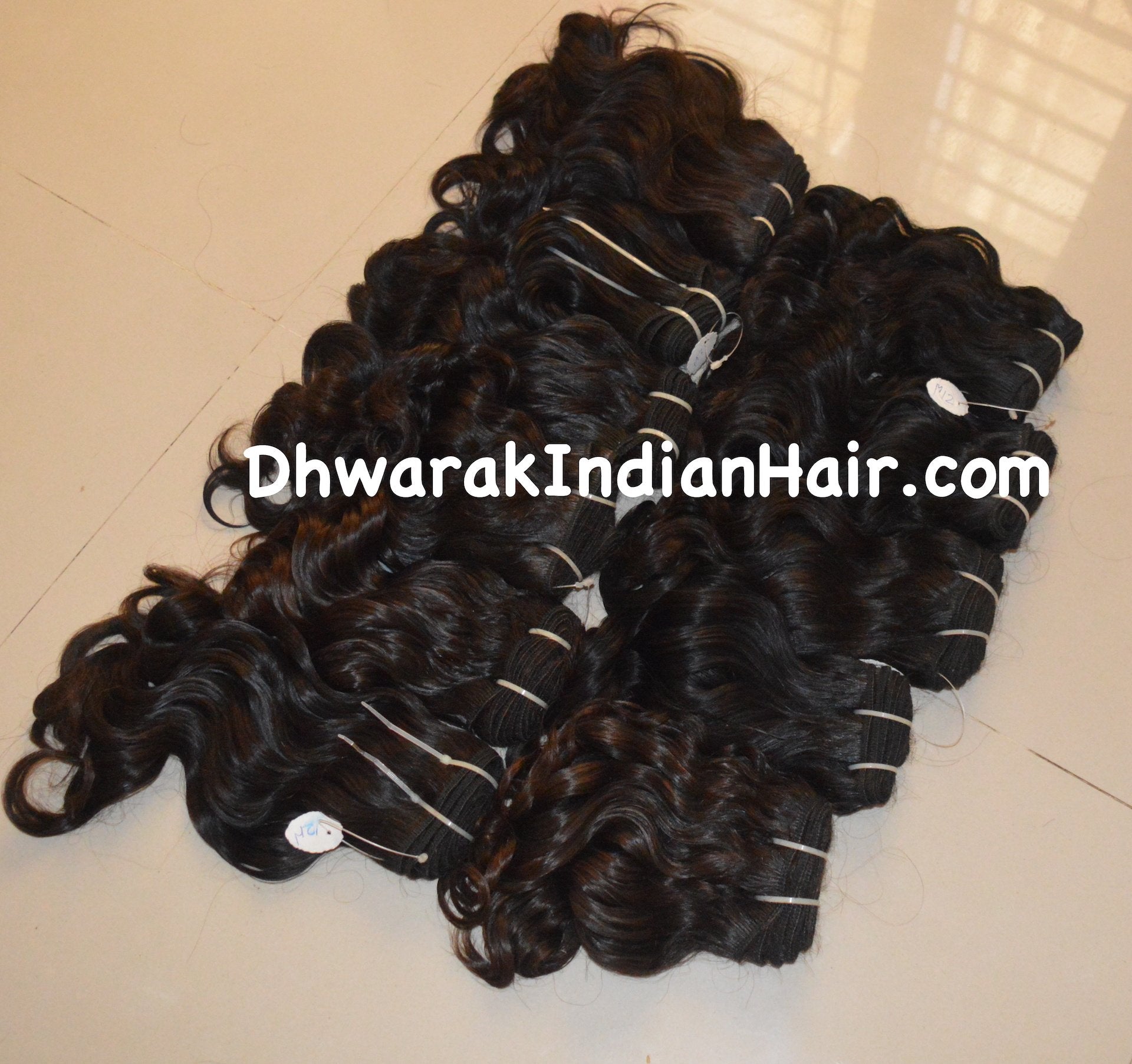 Raw hair weaves - human hair bundles