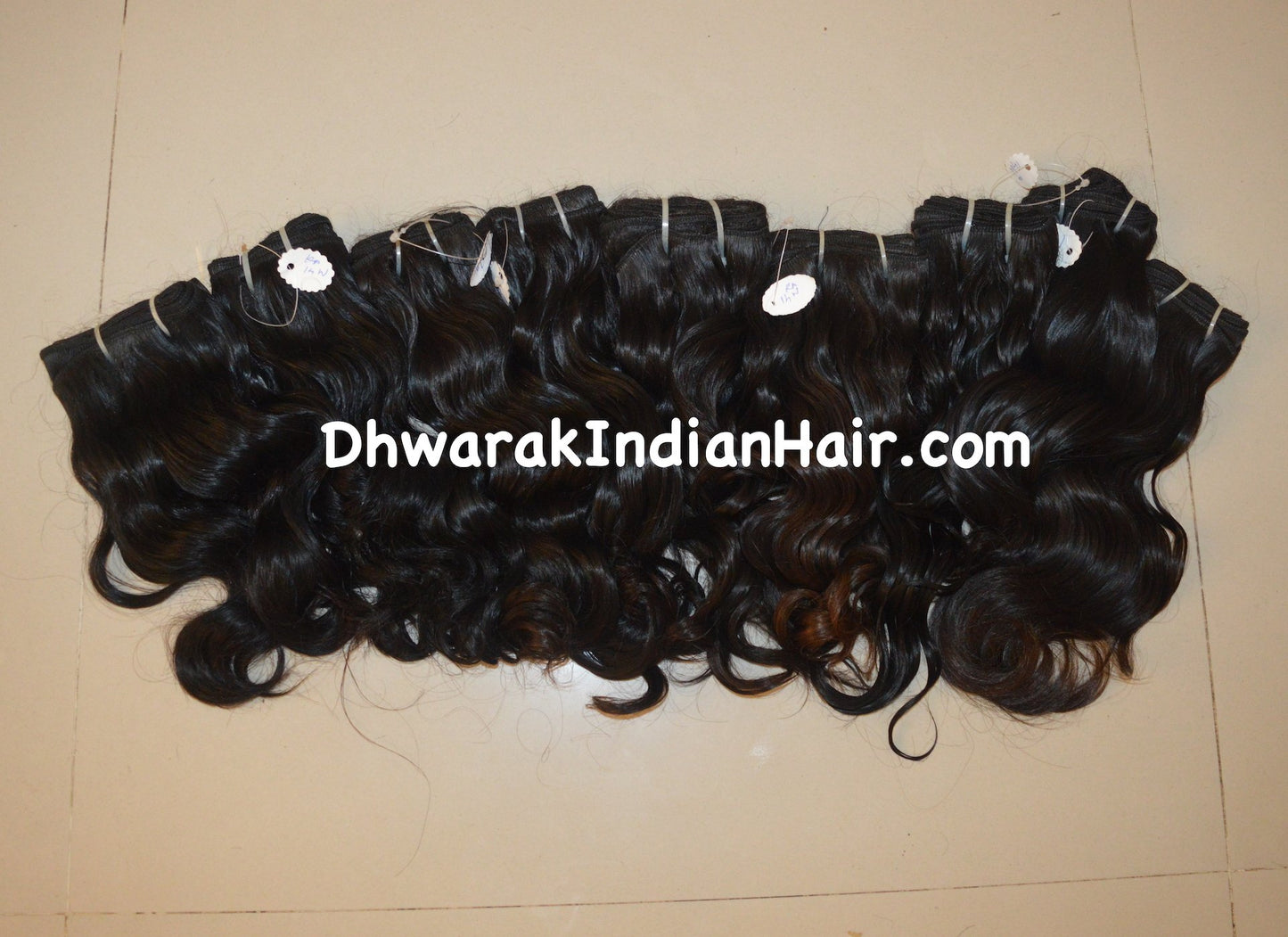 Raw Unprocessed Indian Temple Hair 