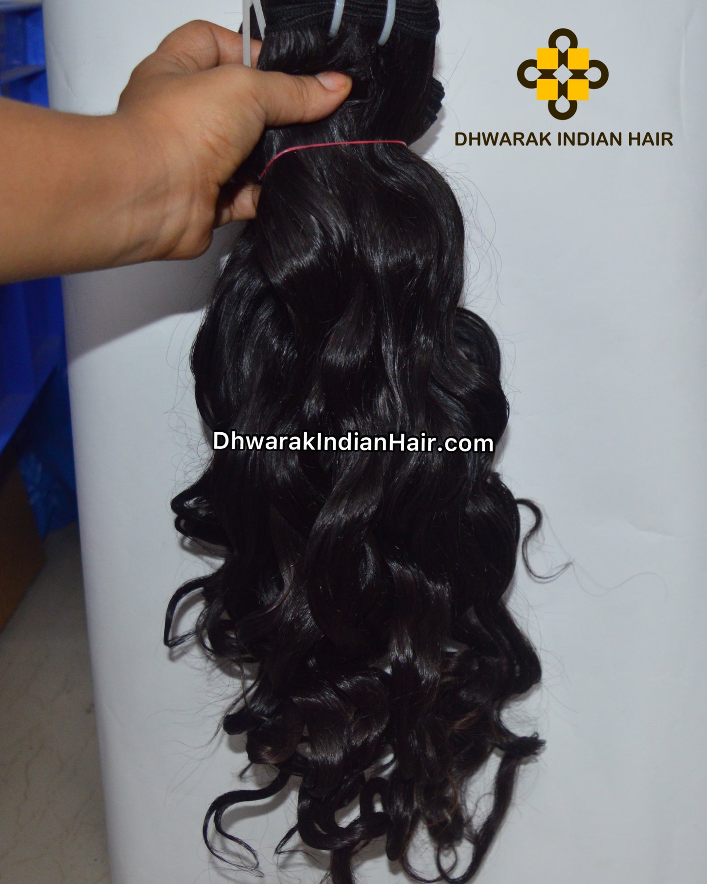 Raw Indian Hair - Wavy Human Hair Bundles