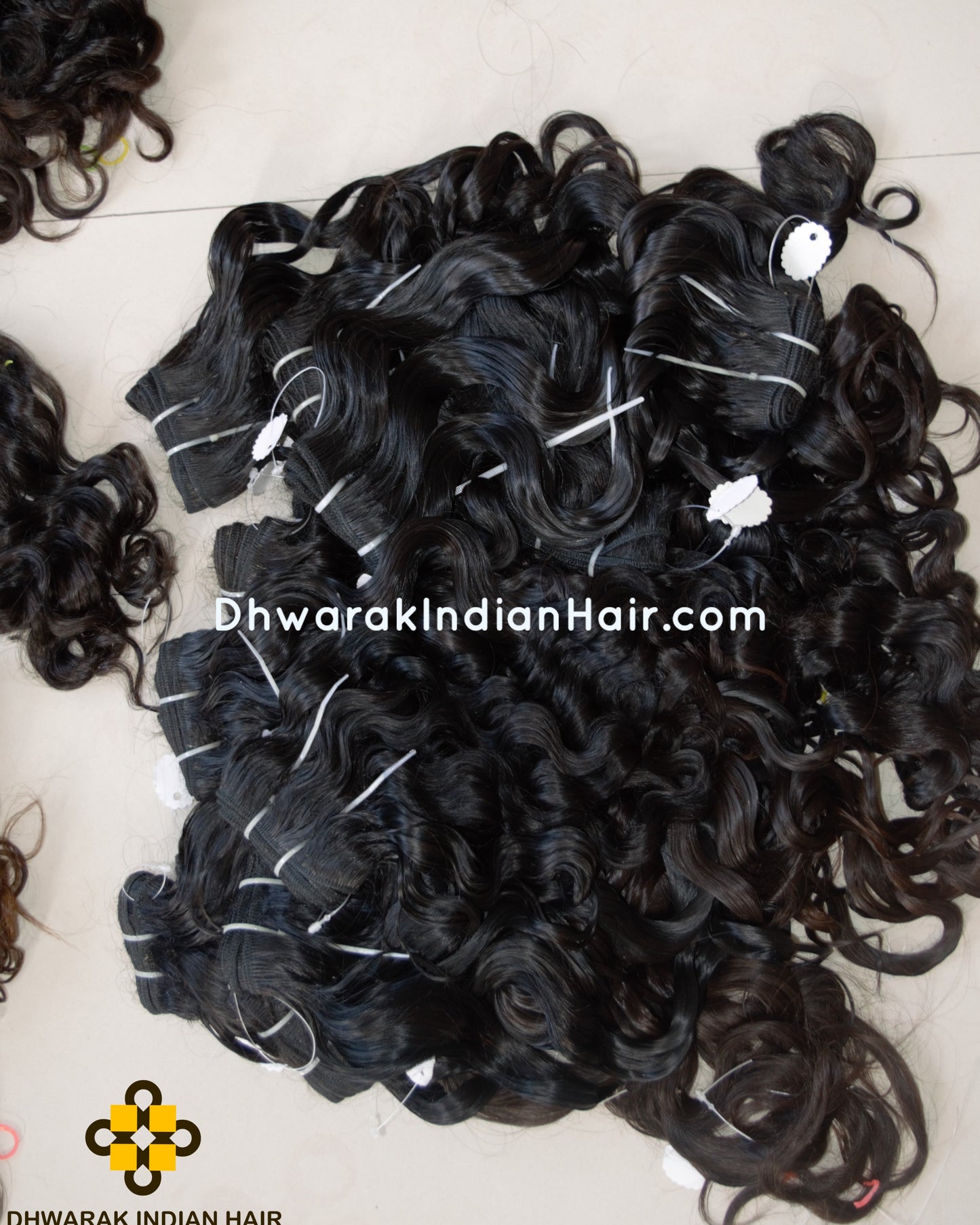 Black Indian Hair Weave Wavy