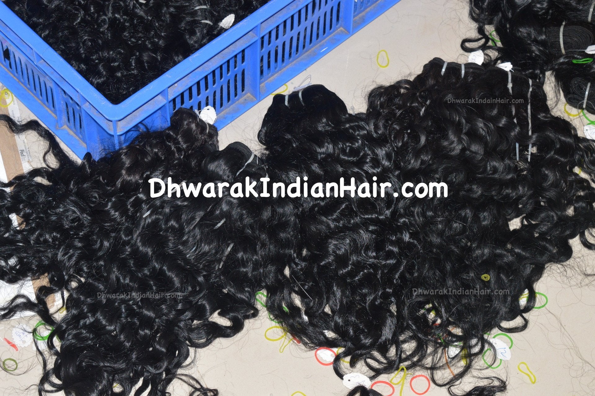 BUY RAW INDIAN TEMPLE HAIR EXTENSIONS WHOLESALE FROM DHWARAK INDIAN HAIR FACTORY, INDIA