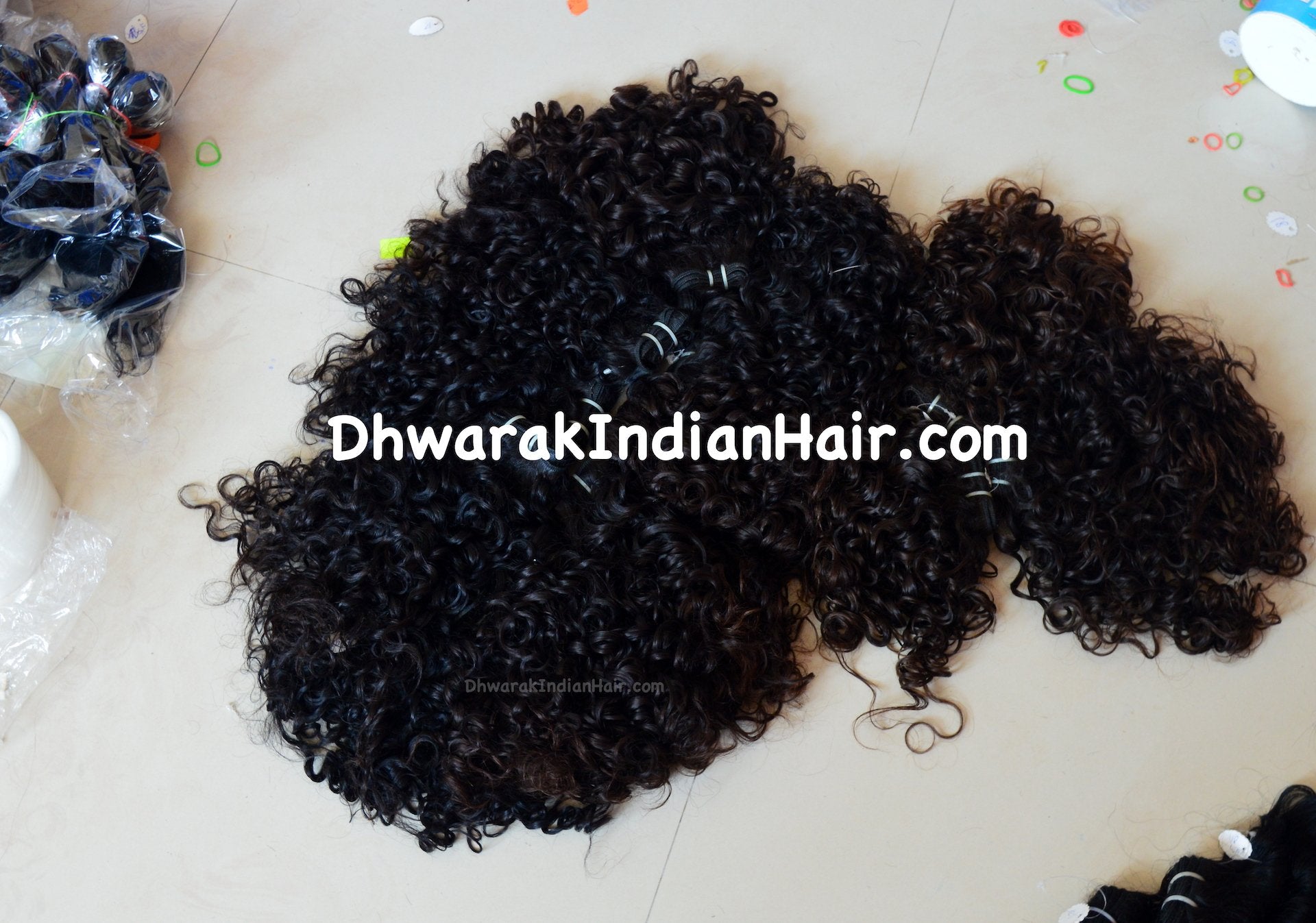 Premium Raw Indian Curly Hair Bundles Dhwarak Indian Hair
