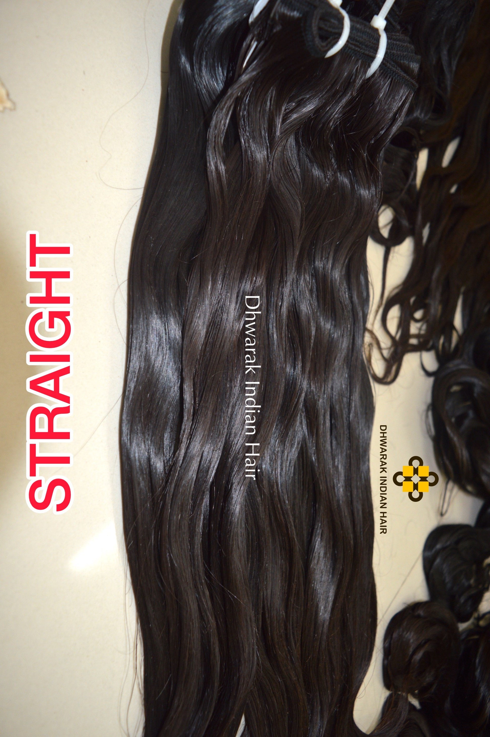 raw indian hair weaves in straight texture for Sewin and wigmaking