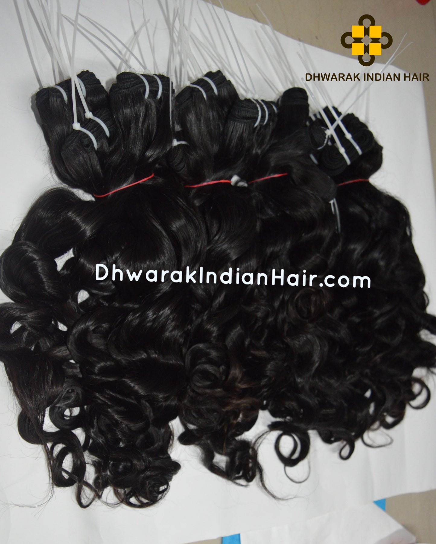 Black Indian Hair Weave Wavy